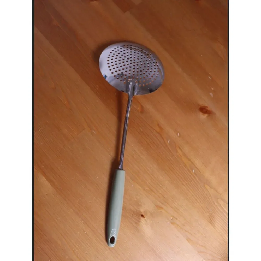 EKCO Stainless Steel Skimmer Oil Strainer 13 Inch Kitchen Tool